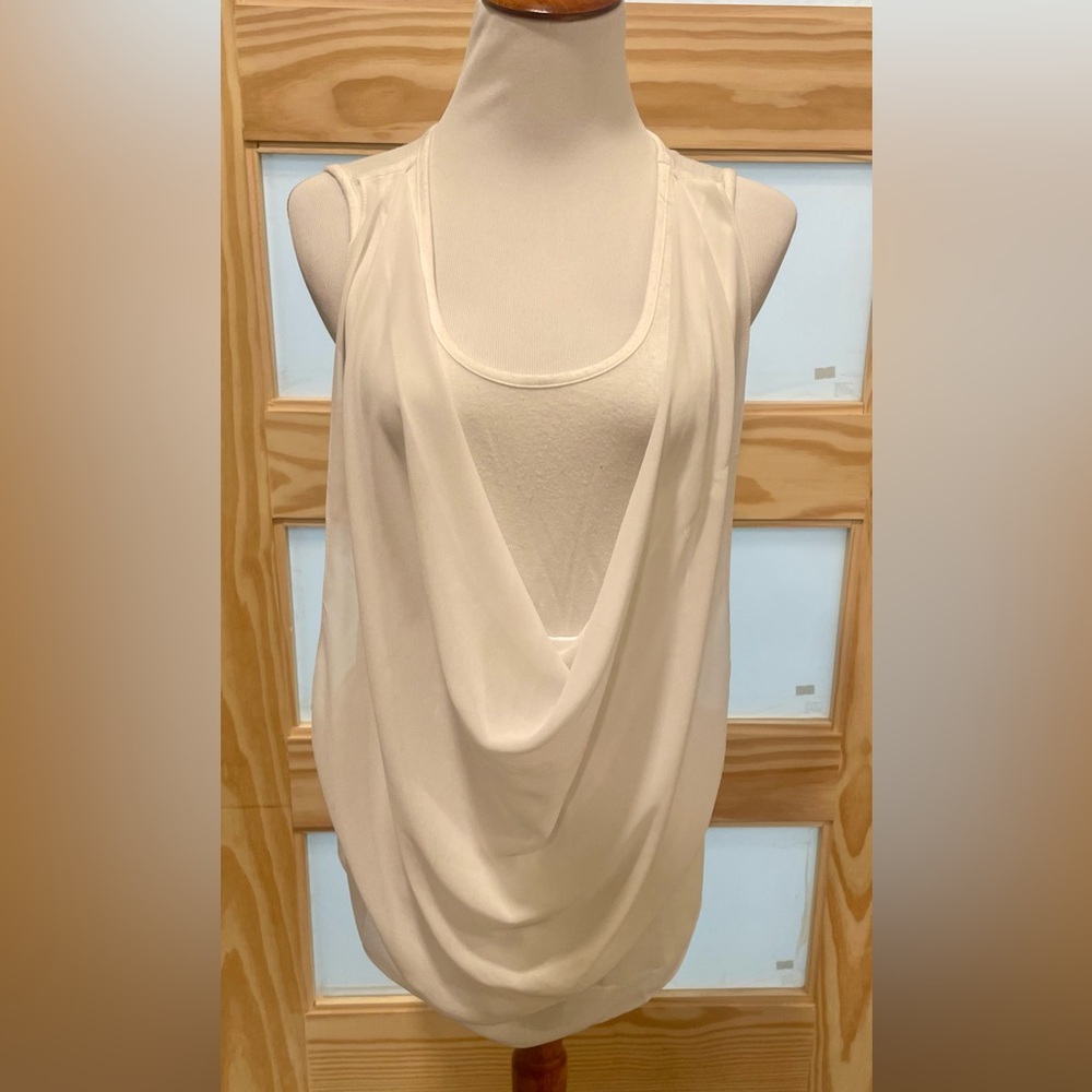 By & By Drape Tank Size L
